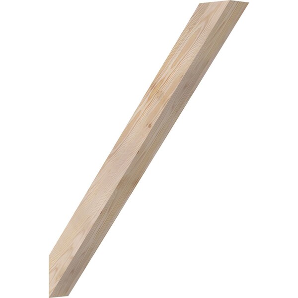 Ekena Millwork 3 1/2"W x 30"D x 36"H Traditional Smooth Knee Brace, Douglas Fir BRC04X30X36TRA00SDF - main